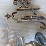 Kerosene top lamp on wall lamp for piano