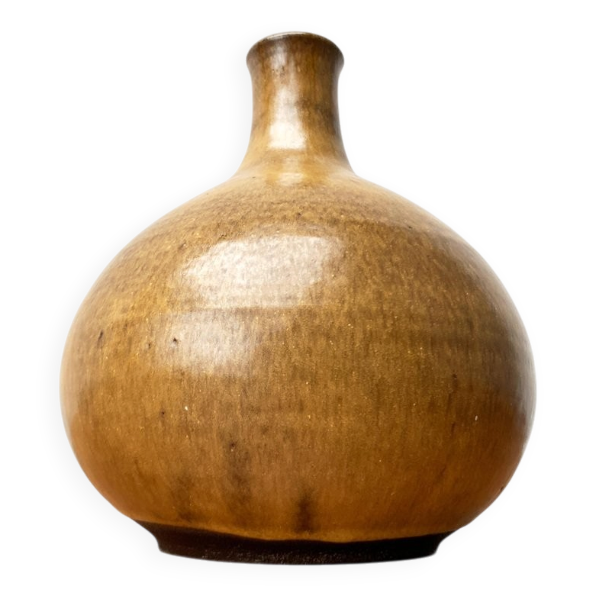 Mid-century German studio pottery vase by Janne Reckert-Cordua, Sylt Keramik, 1960s.