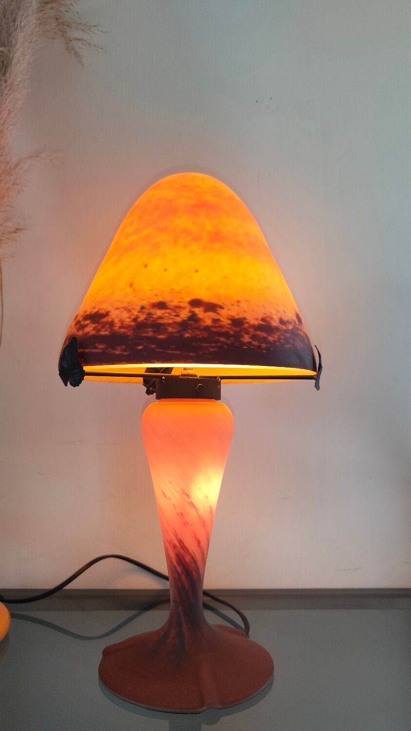Lampe champignon 1980 Cochelin France
