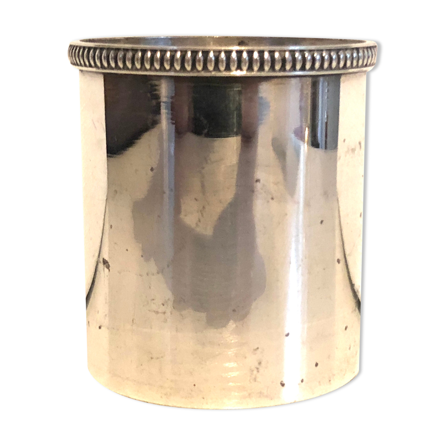 Silver pencil jar