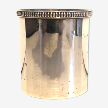 Silver pencil jar