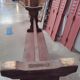 Paire de bancs de ferme l 140 cm