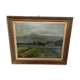 Painting on old panel
