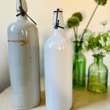 Set of two vintage stoneware bottles
