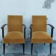 Paire de fauteuils bridge Art déco 1930