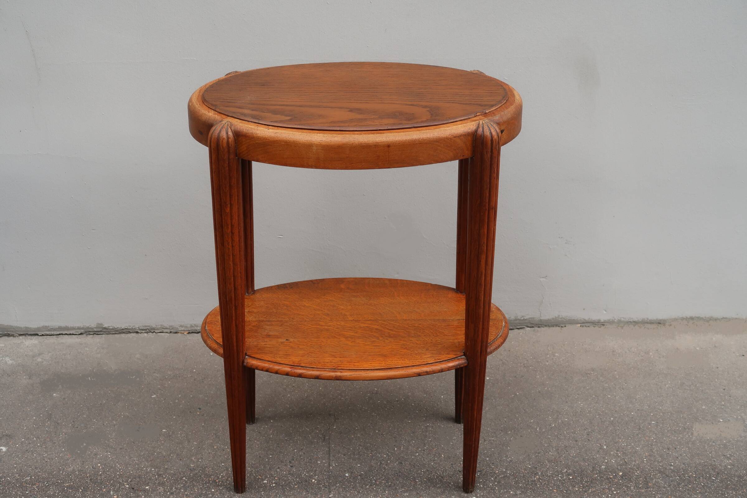Antique Art Deco side table from the 1930s