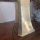 Pied de lampe en laiton vintage 50cm