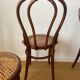 Chaises Bistro en cannage Mundus