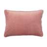 Coussin en velours 50x33cm couleur blush