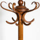 English oak coat holder