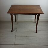 Table basse bois courbé