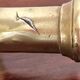 Pair of old brass candlesticks