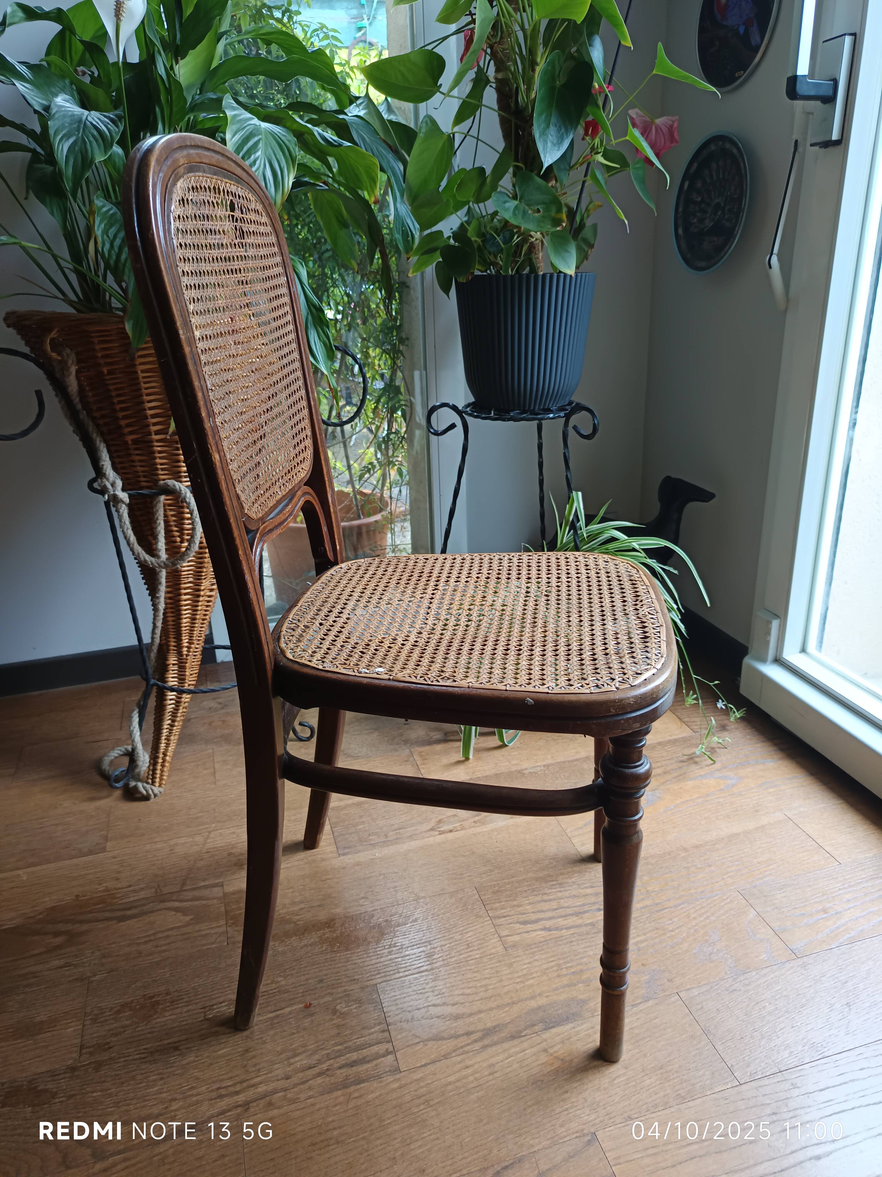 Bistro chair signed Joseph & Jacob Kohn 1890/1910
