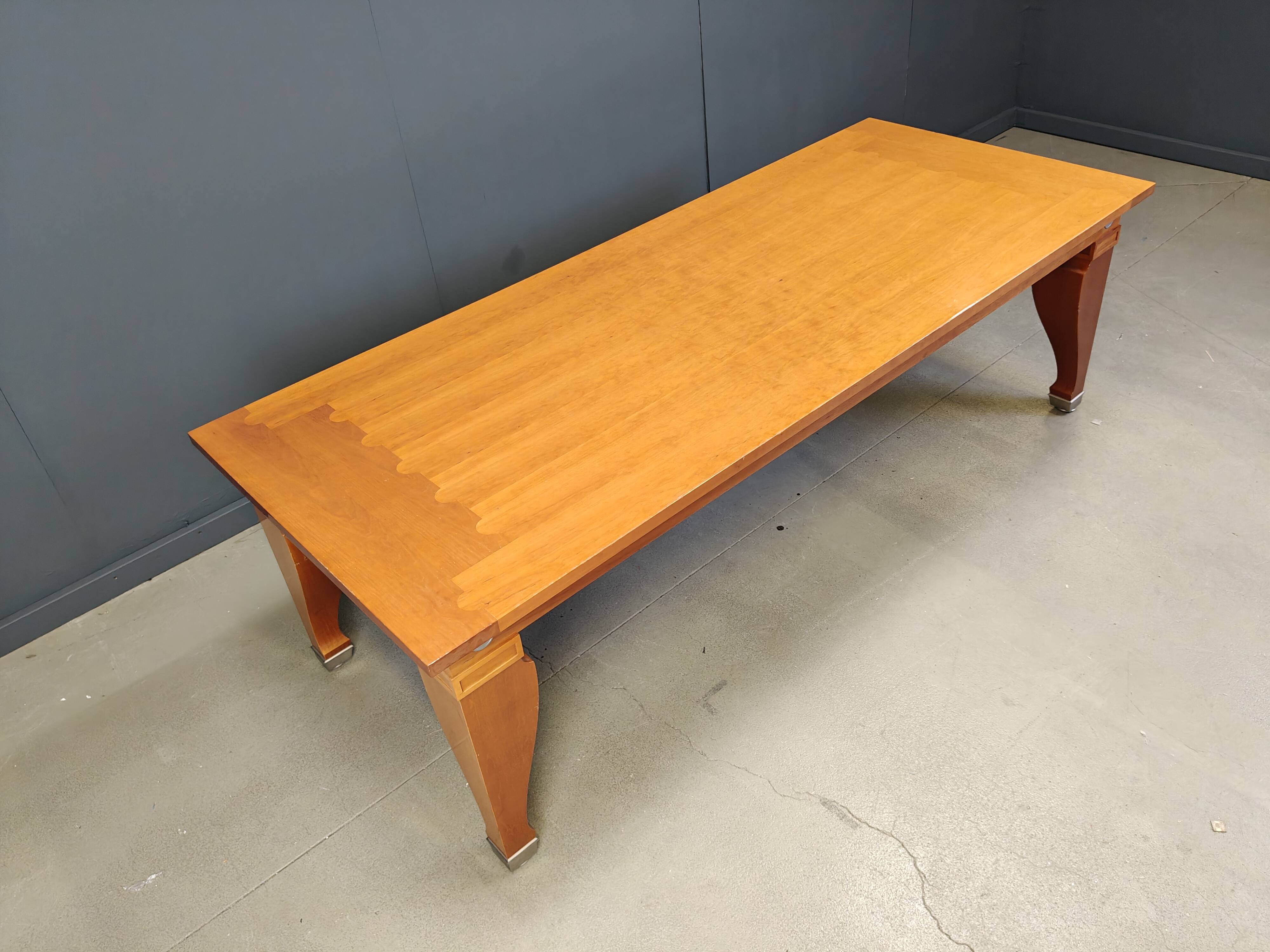 Mensa Magna Dining table by Leon Krier for Giorgetti, 1990s