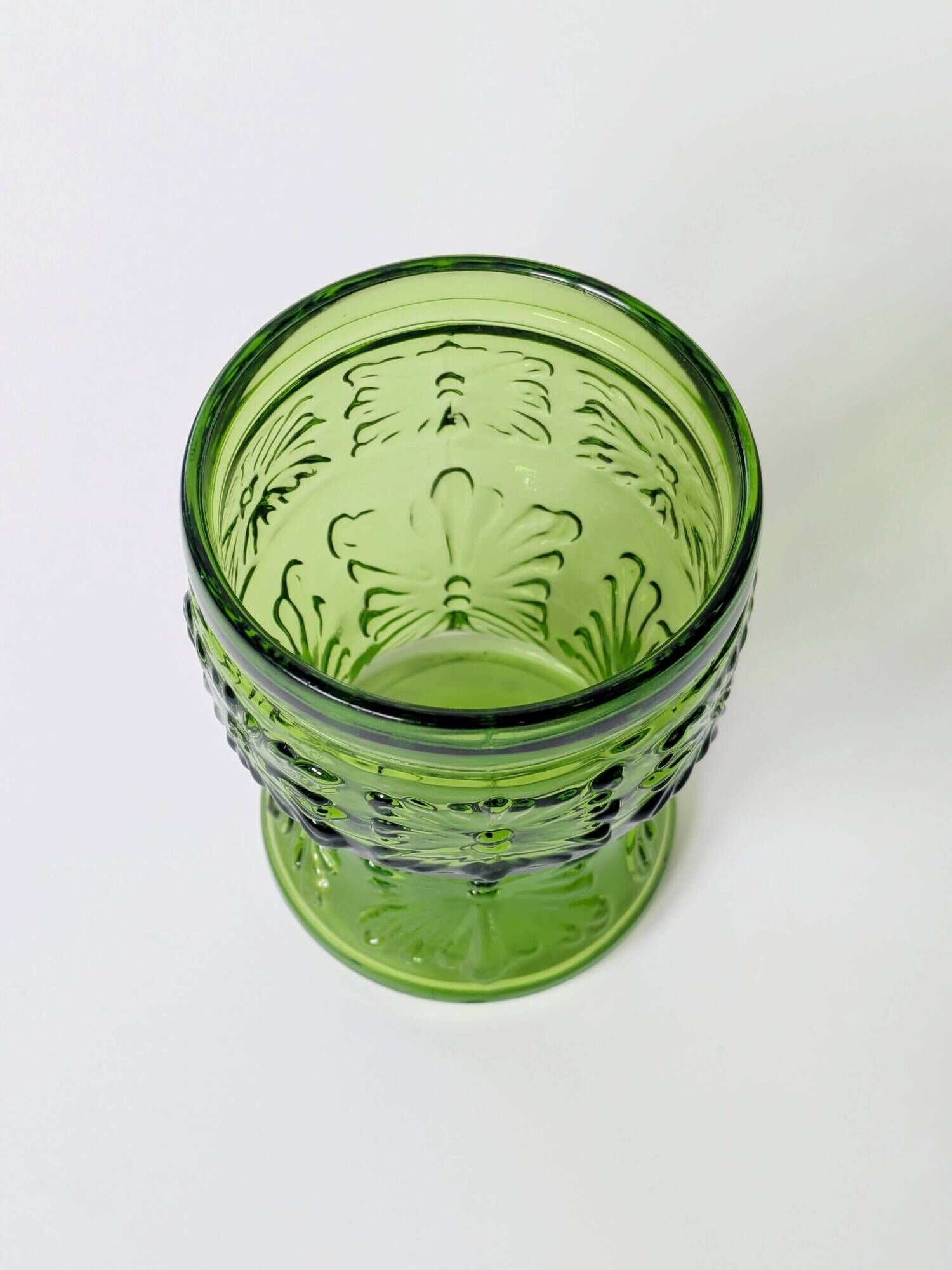 Set of 6 Bormioli tempered glass tumblers, Italy, 1970s