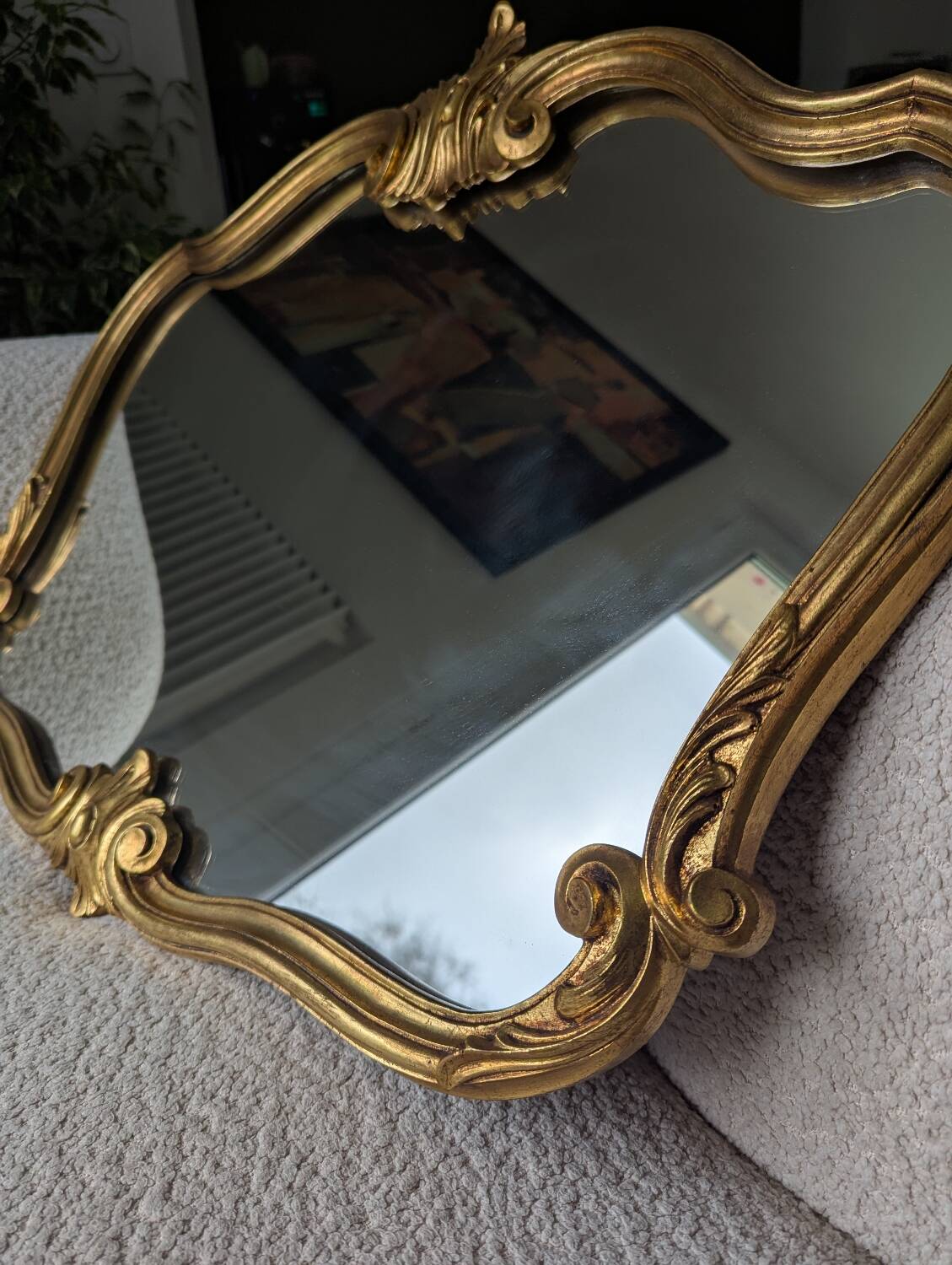 Rococo style mirror