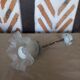 Wall lamp tulip gooseneck