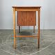 Sven Aage Madsen Teak Vanity Desk with Mirror, Denmark, 1960s