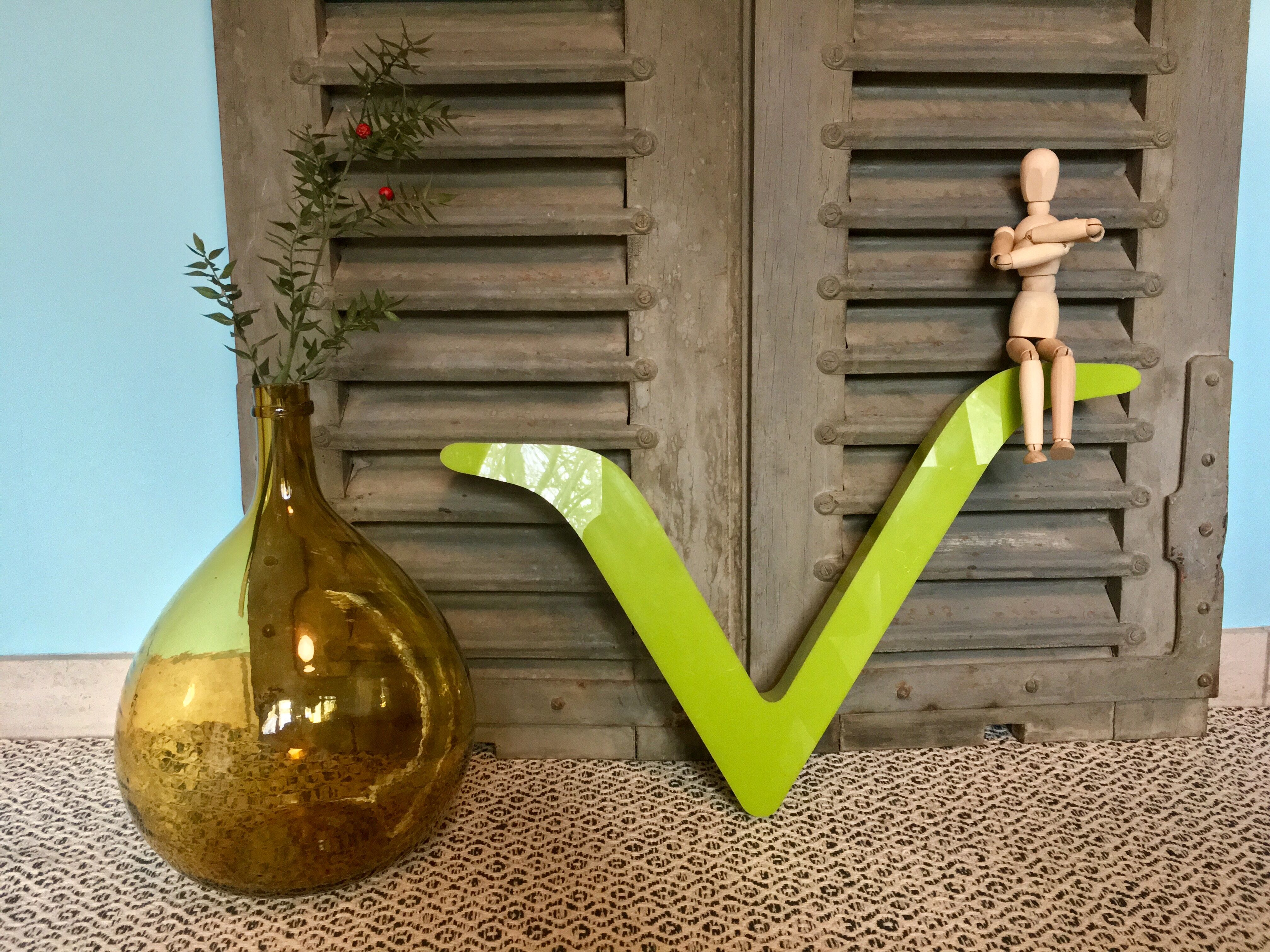 Letter of vintage sign