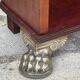 Paire de bibus en acajou de style empire