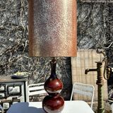 Vintage 70's glazed ceramic lamp