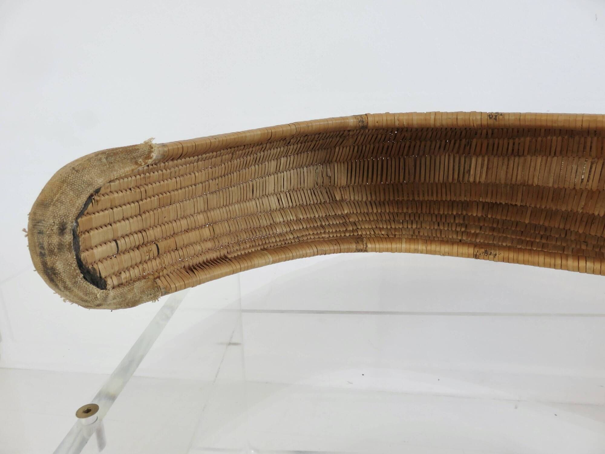 Old chistera, large glove, 62cm, Basque Country, cesta punta, jai alai