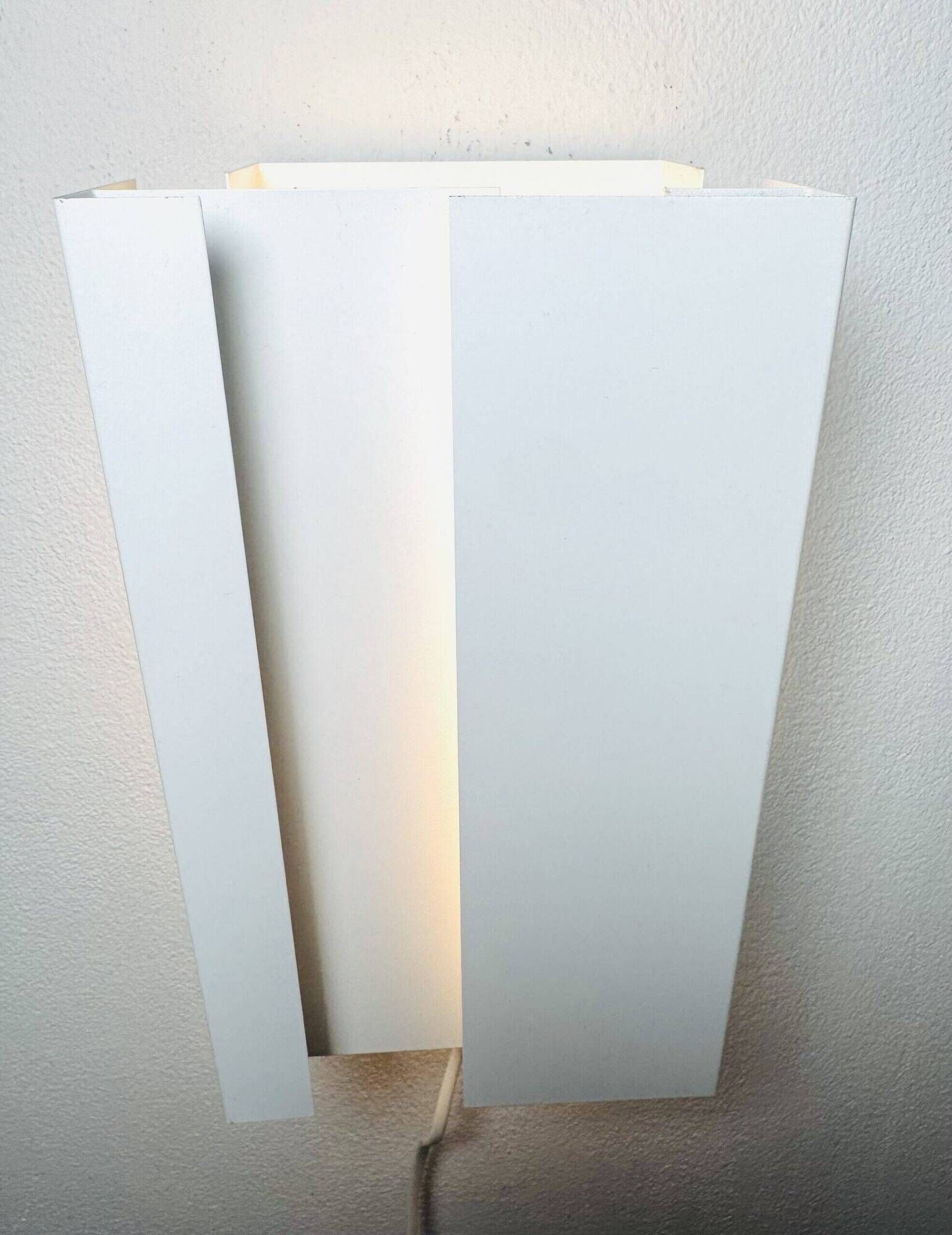 Geometric Rectangular Wall Lamp By J.J.M. Hoogervorst For Anvia Nederland, The Netherlands, 1960S
