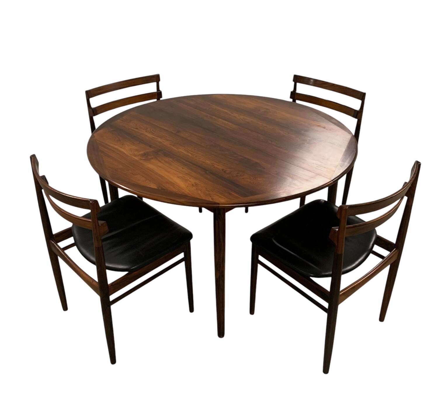 4 chaises par Henry Rosengren pour Brande Denmark 60