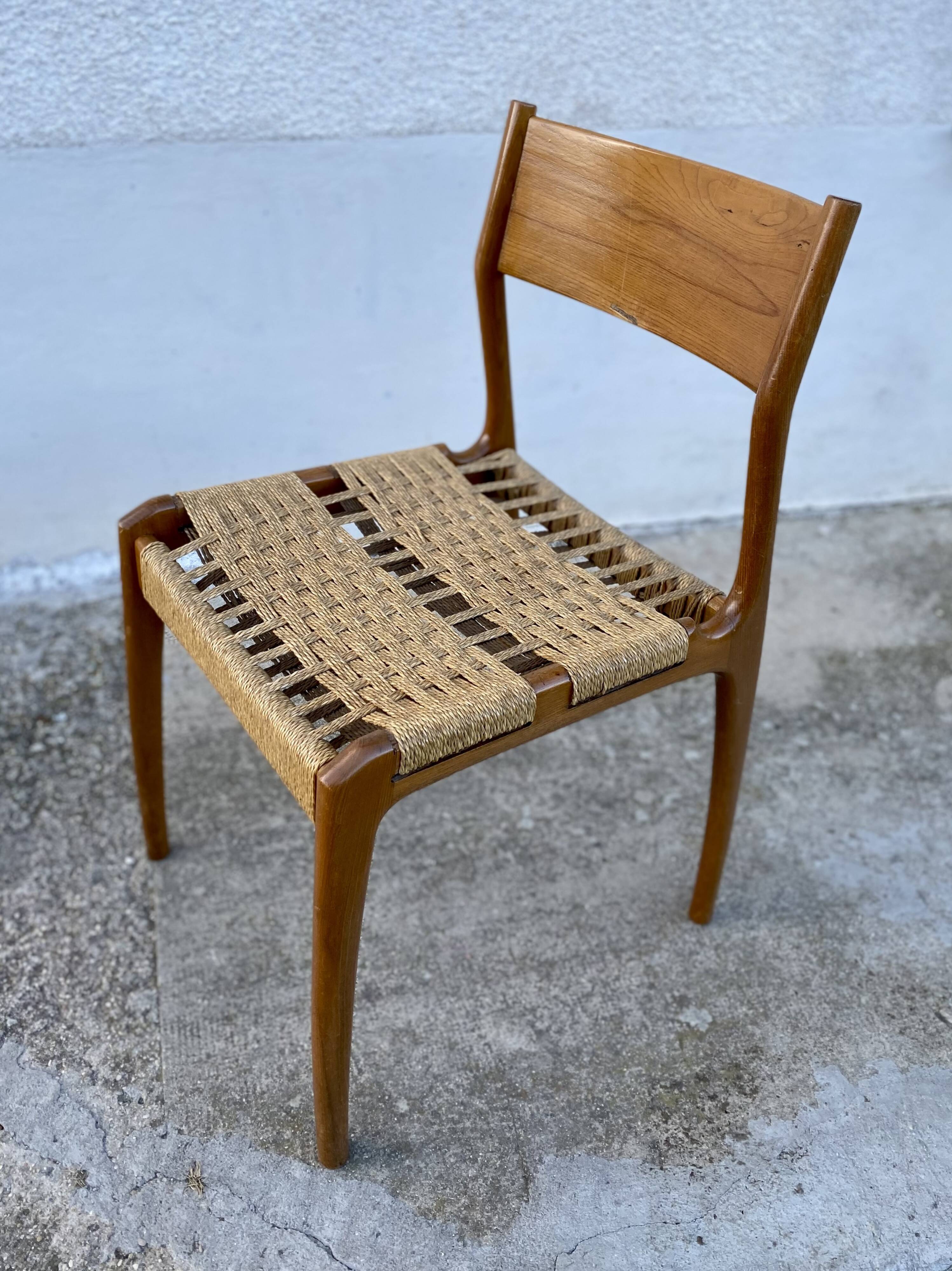 Gessef Consorzio Sedie Friuli chairs design 1960