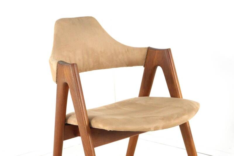 Set of 4 Kai Kristiansen for SVA Møbler model 42 / Compass Chairs