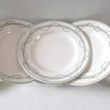 Assiettes à dessert Longwy