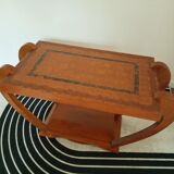 Table basse marquetée