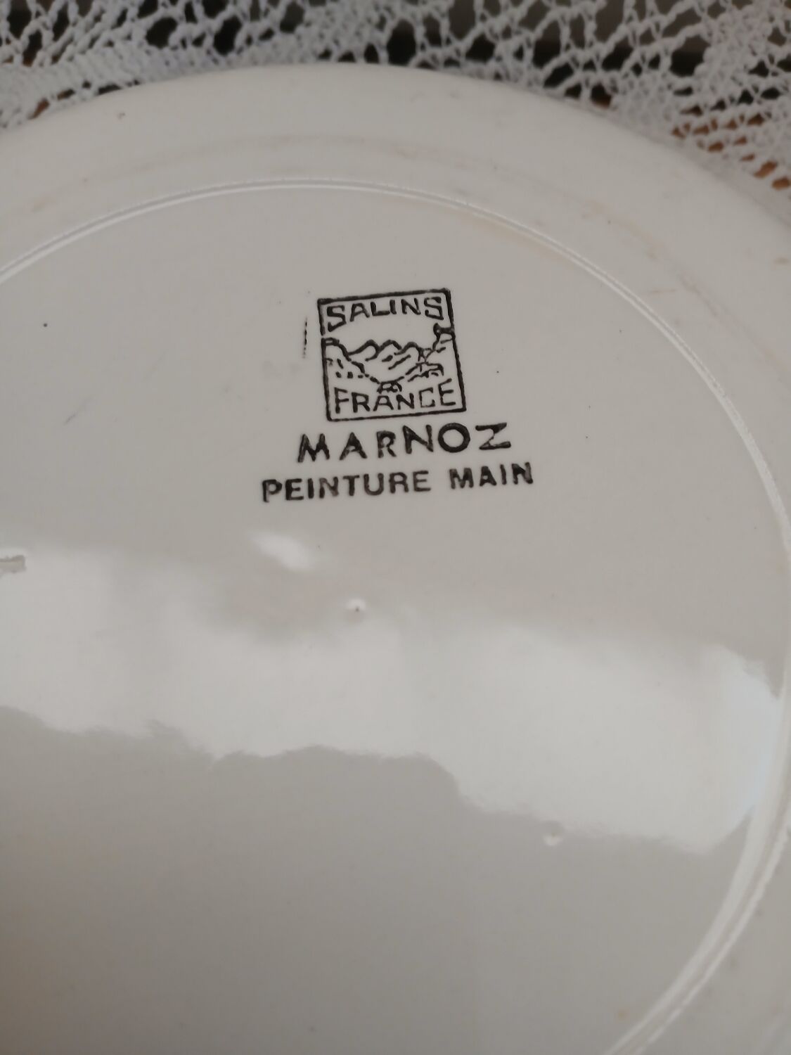 Old dish Salins France