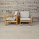 Paire de fauteuils vintage 