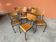 10 chaises d’école dépareillées restaurant 1960