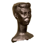 Large plaster bust from the 1960s