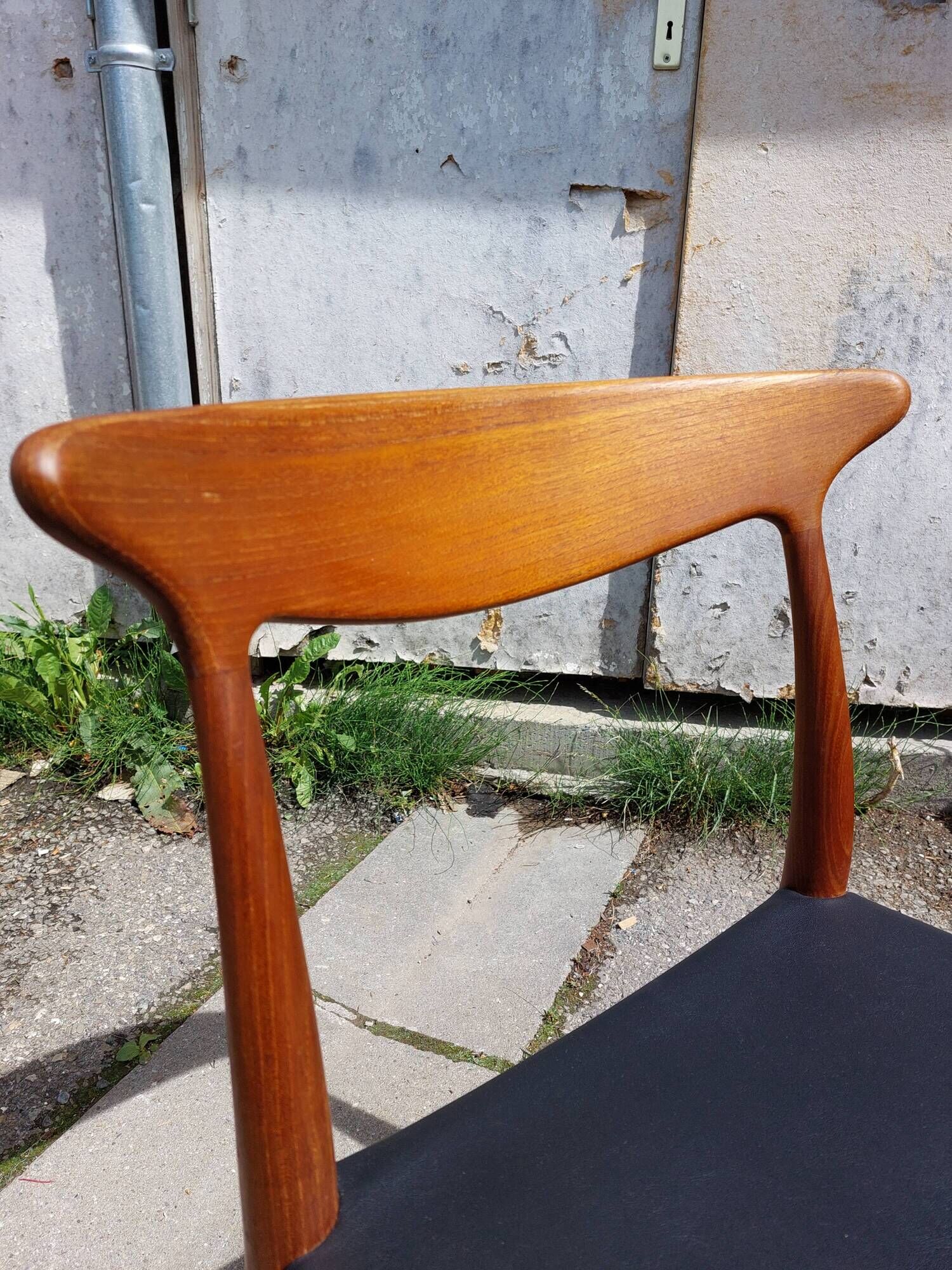Vintage Scandinavian teak chairs by Arne Hovmand Olsen for Mogens Kold
