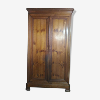 Louis-Philippe edging cherrywood wardrobe