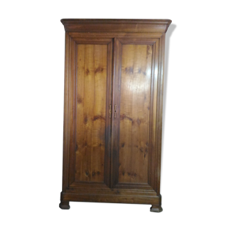 Louis-Philippe edging cherrywood wardrobe