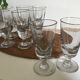 Set of 6 bistro glasses 1900s