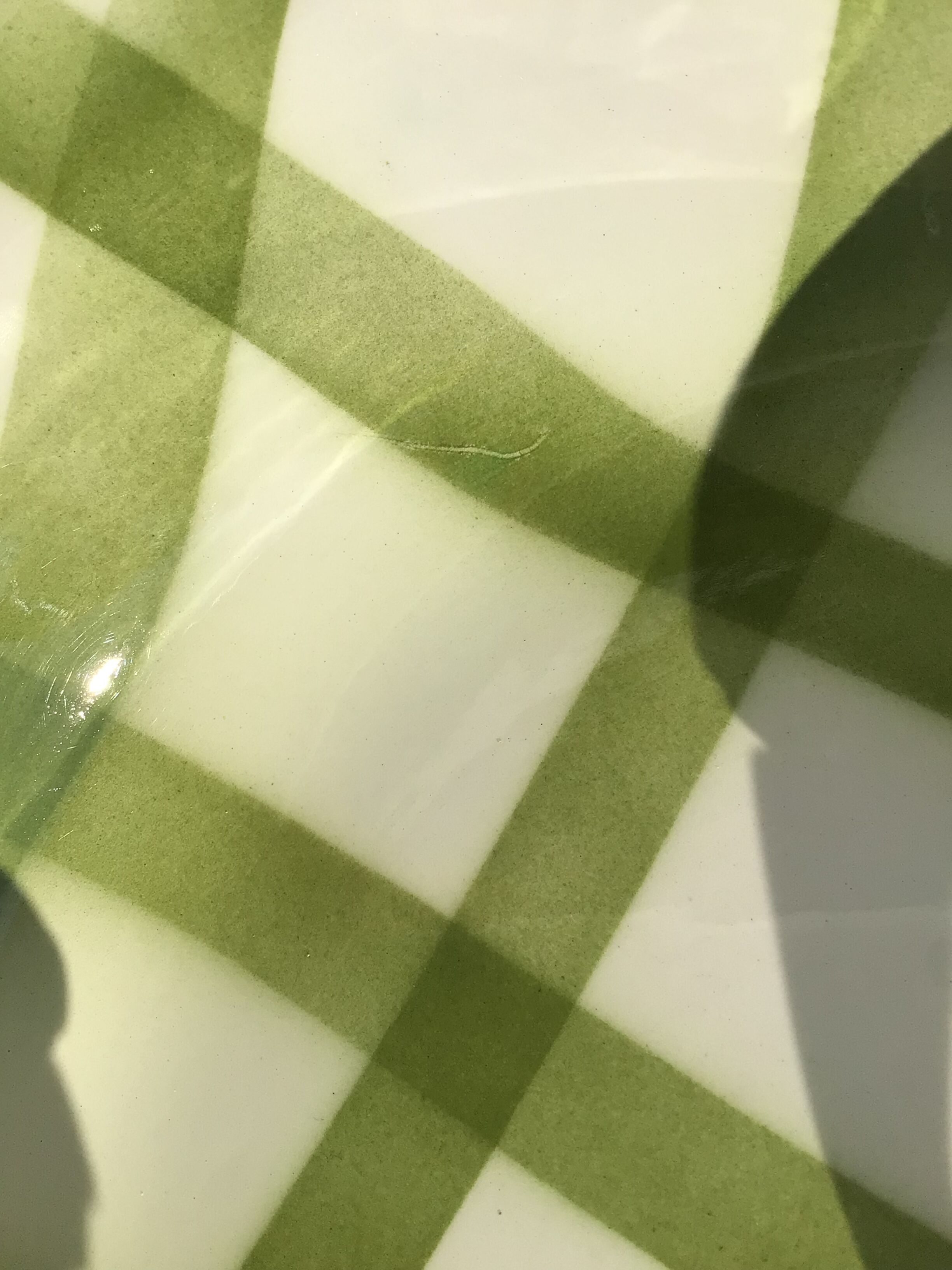 Hollow dish Moulin des Loups model Olive tablecloth diameter 26,5cm