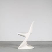 White “Casalino” chair from the 2000s by Alexander Begge for Casala, Germany – Large stock!