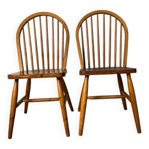 Paire de chaises anglaises