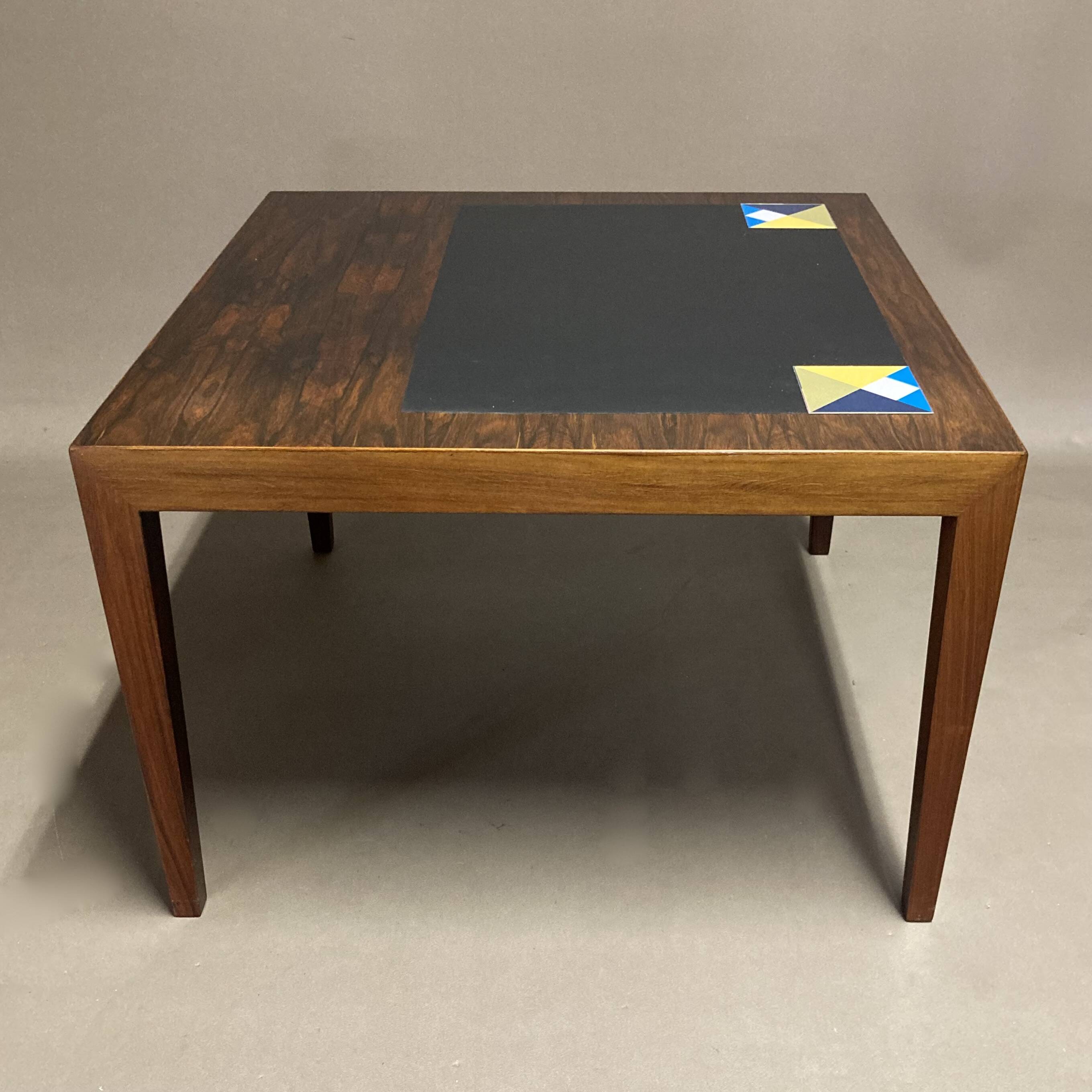 Table basse design scandinave 1950 "Severin Hansen".