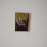 Small abstract painting