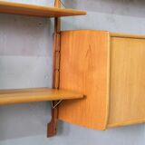 Mid-Century Modular Teak Wall Unit by John Texmon for Blindheim Mobelfabrik, Norway,  1960s