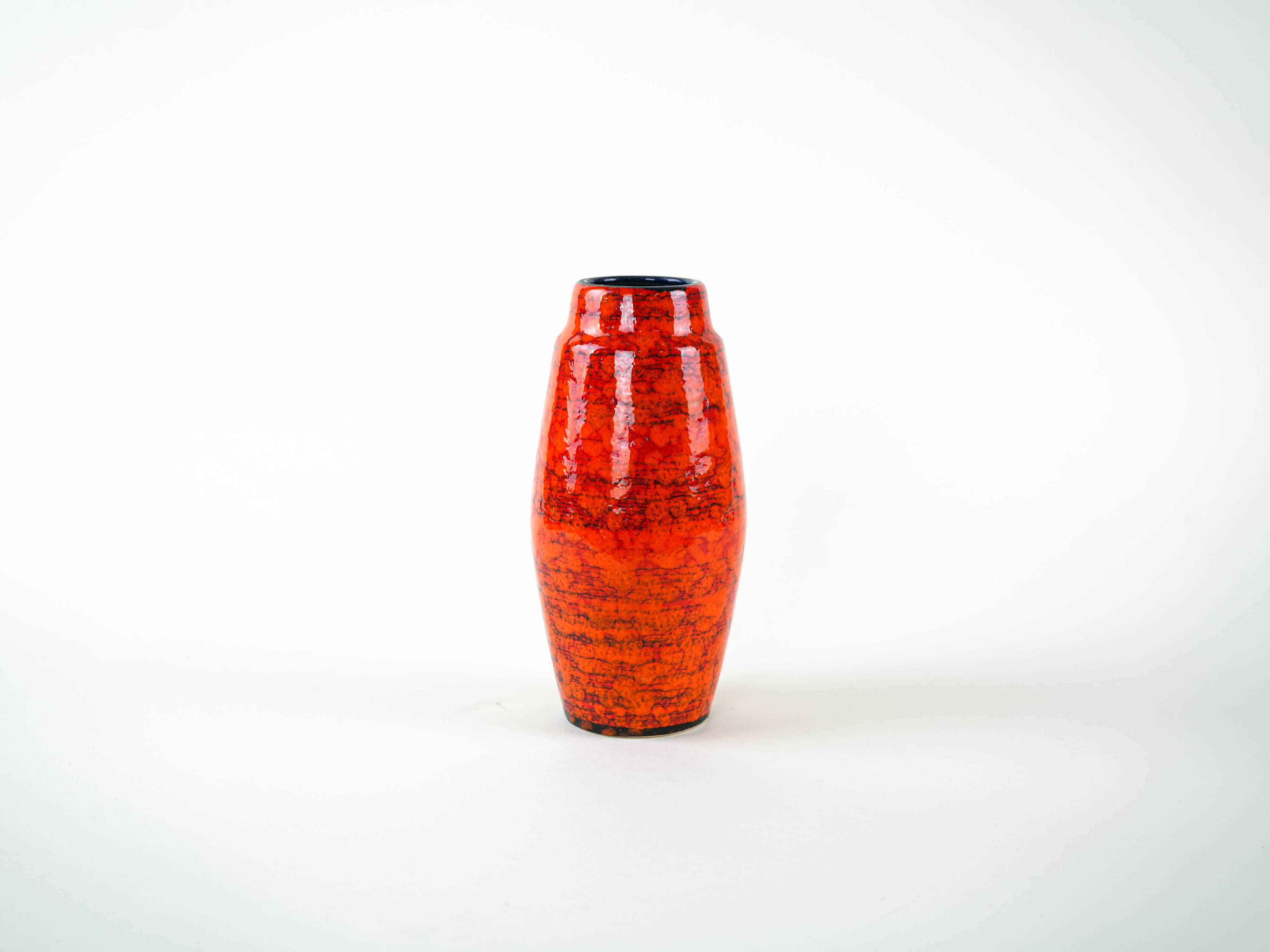 Ceramic vase, German design, 1960s, made in West Germany