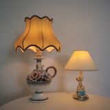 Desk Lamps with Lampshades Day, 1950s, Set of 2