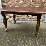 Vintage alsatian winstub stuwa tavern table