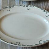 Plat oval Terre de Fer, Saint Amand